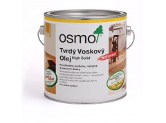 OSMO Tvrdý voskový olej barevný 3040 - 2,5l - transparentně bílý